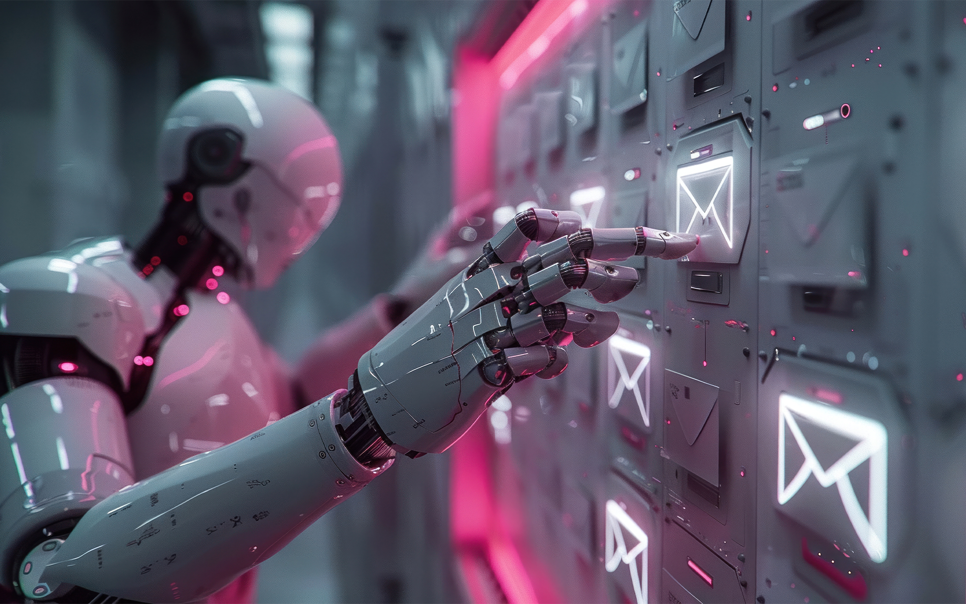 robot email
